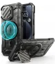 SUPCASE UB Pro MagXT iPhone 16 Pro Max Hoesje Camera Protector Camo Zwart