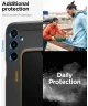 Spigen Tough Armor Samsung Galaxy A16 Hoesje Back Cover Zwart