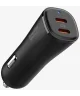 Spigen ArcStation Essential 50W Auto Lader 2X USB-C Power Delivery (PD) Zwart