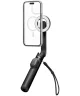 Spigen S571W MagSafe Bluetooth Selfie Stick / Tripod Statief Zwart