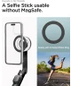 Spigen S571W MagSafe Bluetooth Selfie Stick / Tripod Statief Zwart