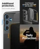 Spigen Optik Armor Samsung Galaxy S24 FE Hoesje Camera Slider Zwart