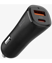 Spigen ArcStation Essential 48W Autolader USB-C + USB-A PD en QC Zwart