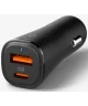 Spigen ArcStation Essential 48W Autolader USB-C + USB-A PD en QC Zwart