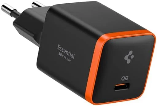 Spigen ArcStation Essential USB-C Oplader 30W Quick Charge Zwart afbeelding 2