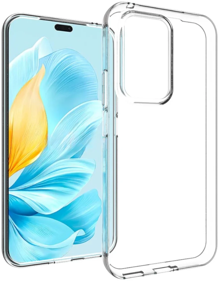 Honor 200 Lite Hoesje Dun TPU Back Cover Transparant afbeelding 1