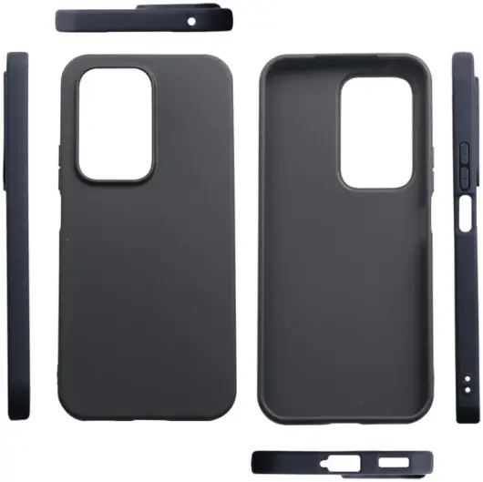 Honor 200 Lite Hoesje Dun TPU Back Cover Matte Zwart afbeelding 8