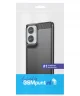 Motorola Moto G85 Hoesje Geborsteld TPU Flexibele Back Cover Zwart