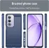 Oppo A80 Hoesje Geborsteld TPU Flexibele Back Cover Blauw afbeelding 8