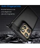 Motorola Edge 50 Neo Hoesje Geborsteld TPU Flexibele Back Cover Zwart