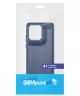 Motorola Edge 50 Neo Hoesje Geborsteld TPU Flexibele Back Cover Blauw