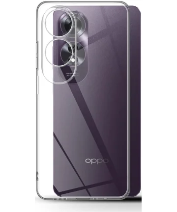 Oppo A60 Hoesje Dun TPU Back Cover Transparant Hoesjes