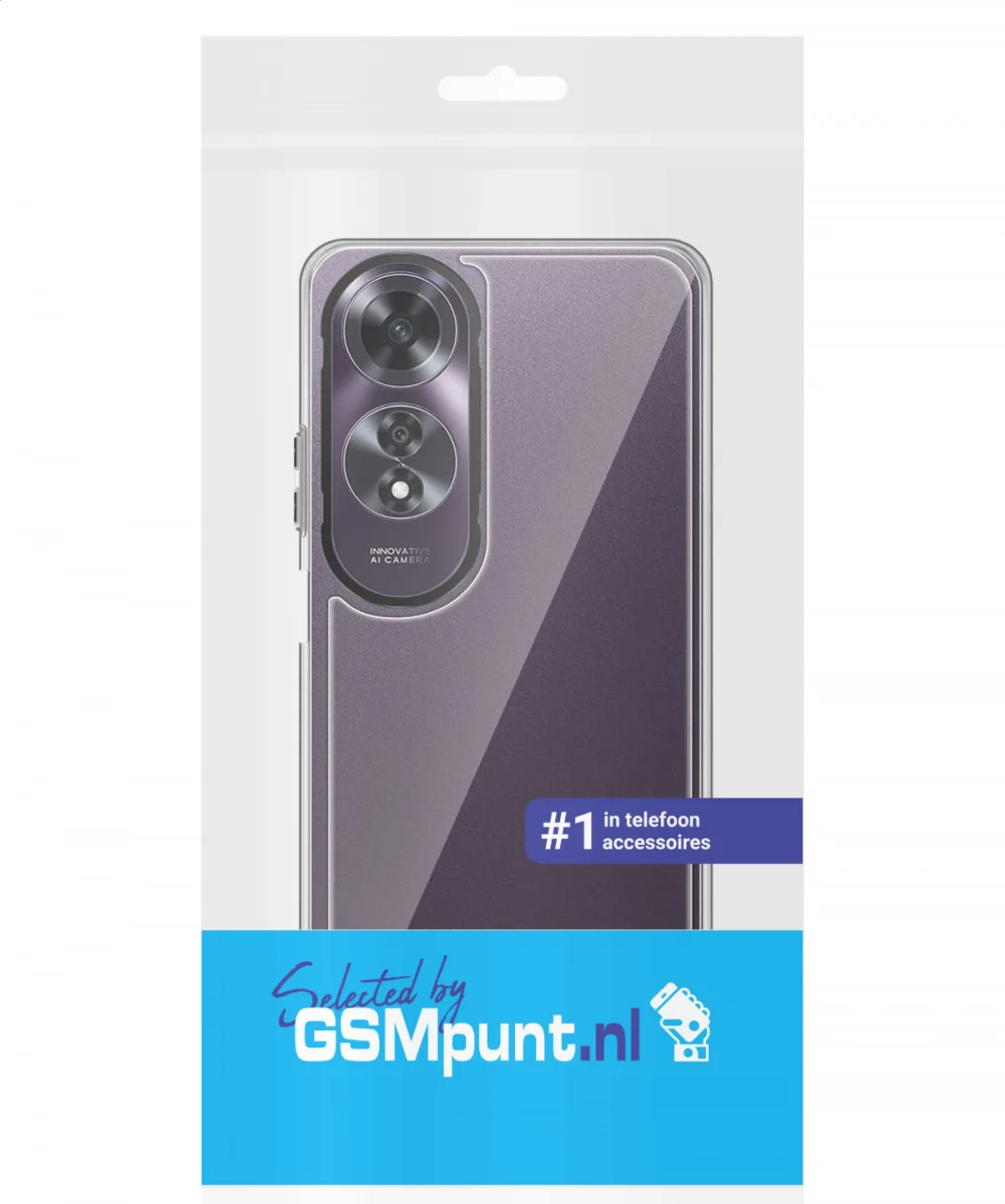 Oppo A60 4G Hoesje Dun TPU Back Cover Transparant afbeelding 4