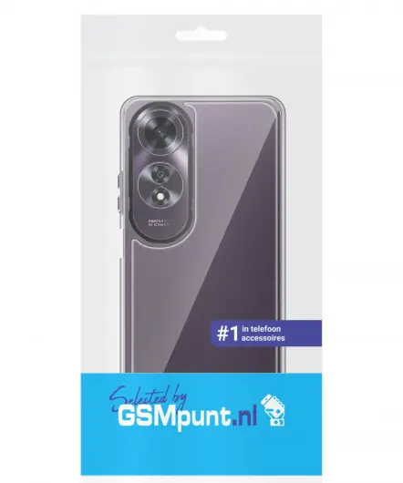 Oppo A60 4G Hoesje Dun TPU Back Cover Transparant afbeelding 4