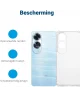 Oppo A60 Hoesje Schokbestendig en Dun TPU Back Cover Transparant