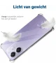 Oppo A40 / A40m Hoesje Schokbestendig en Dun TPU Back Cover Transparant