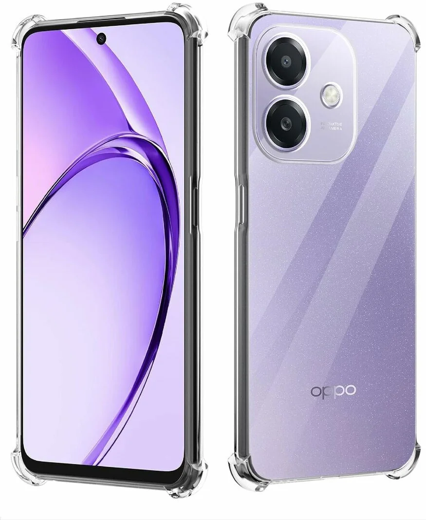 Oppo A40 / A40m Hoesje Schokbestendig en Dun TPU Back Cover Transparant afbeelding 1