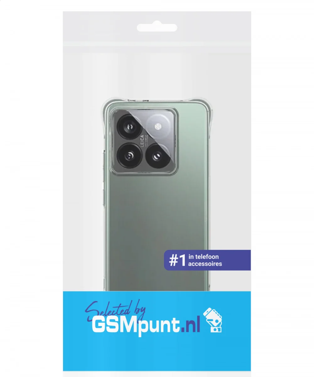 Xiaomi 14T Hoesje Schokbestendig en Dun TPU Back Cover Transparant afbeelding 11