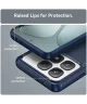 Xiaomi 14T Pro Hoesje Geborsteld TPU Flexibele Back Cover Blauw