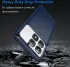 Xiaomi 14T Pro Hoesje Geborsteld TPU Flexibele Back Cover Blauw afbeelding 5
