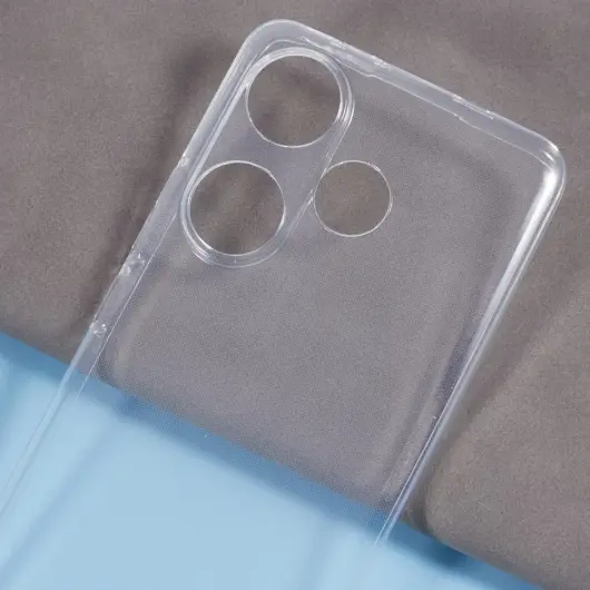 Xiaomi Poco F6 Hoesje Dun TPU Back Cover Transparant afbeelding 5