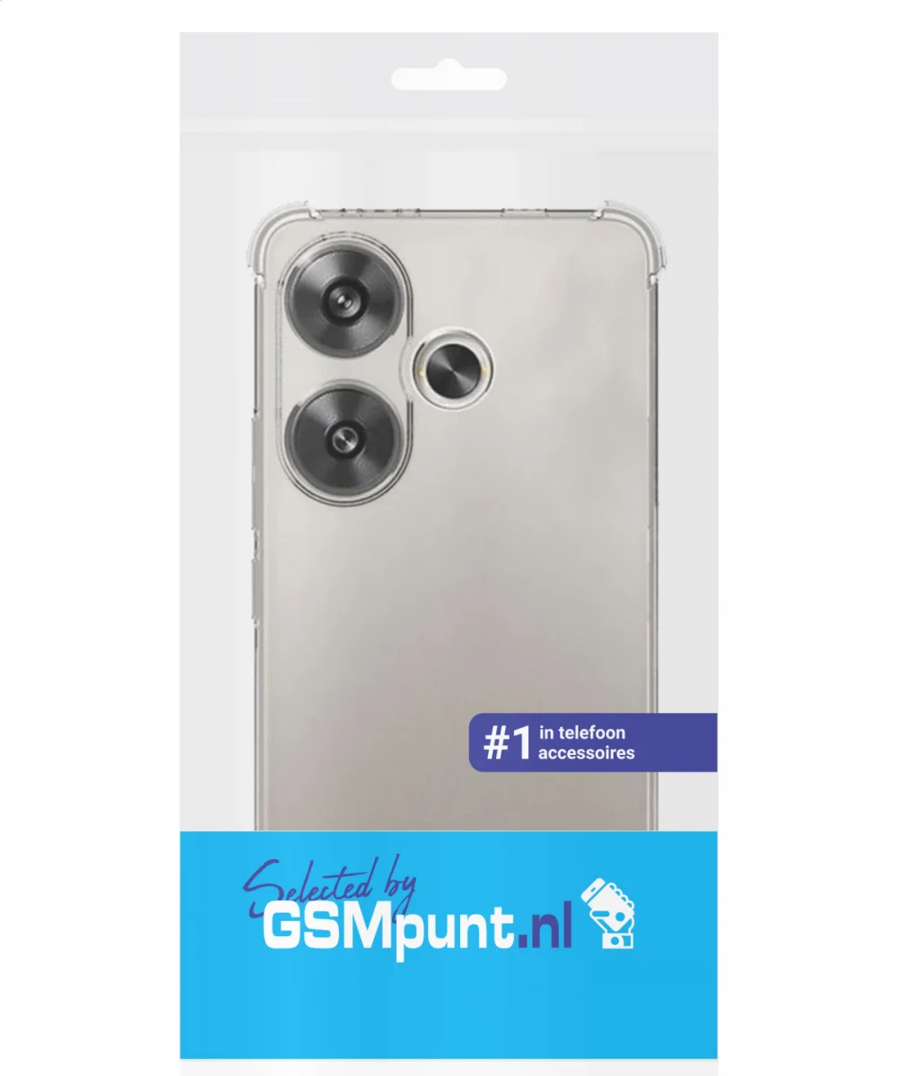 Xiaomi Poco F6 Hoesje Schokbestendig en Dun TPU Back Cover Transparant afbeelding 10