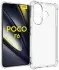 Xiaomi Poco F6 Hoesje Schokbestendig en Dun TPU Back Cover Transparant afbeelding 1
