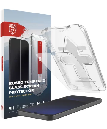 Rosso Samsung Galaxy S24 FE Tempered Glass Fingerprint en Case Friendly Screen Protectors