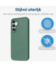 Samsung Galaxy A15 Hoesje Back Cover Matte Groen