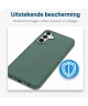 Samsung Galaxy A15 Hoesje Back Cover Matte Groen