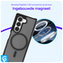 Samsung Galaxy Z Fold 6 Hoesje met MagSafe Back Cover Matte Zwart afbeelding 4