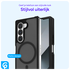 Samsung Galaxy Z Fold 6 Hoesje met MagSafe Back Cover Matte Zwart afbeelding 5