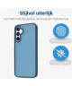 Samsung Galaxy A15 Hoesje Back Cover Matte Blauw