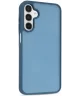 Samsung Galaxy A15 Hoesje Back Cover Matte Blauw