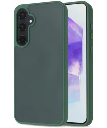 Samsung Galaxy A55 Hoesje Back Cover Matte Groen