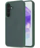 Samsung Galaxy A55 Hoesje Back Cover Matte Groen