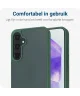 Samsung Galaxy A55 Hoesje Back Cover Matte Groen