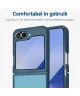 Samsung Galaxy Z Flip 6 Hoesje Back Cover Matte Blauw