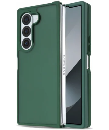 Samsung Galaxy Z Fold 6 Hoesje Back Cover Matte Groen Hoesjes