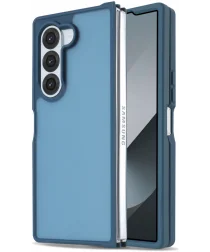 Samsung Galaxy Z Fold 6 Hoesje Back Cover Matte Blauw