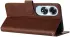 Oppo A60 4G Hoesje Wallet Book Case Kunstleer Bruin afbeelding 10