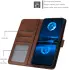 Oppo A60 4G Hoesje Wallet Book Case Kunstleer Bruin afbeelding 3