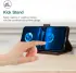 Oppo A60 4G Hoesje Wallet Book Case Kunstleer Bruin afbeelding 4