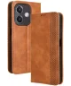 Oppo A40 / A40m Hoesje Wallet Book Case Kunstleer Bruin