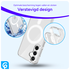 Samsung Galaxy S24 FE Hoesje met MagSafe Dun TPU Back Cover Transparant afbeelding 2