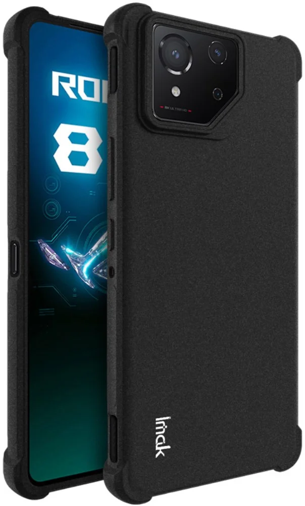 Imak Asus ROG Phone 8 / 8 Pro Hoesje Schokbestendig TPU Zwart afbeelding 1