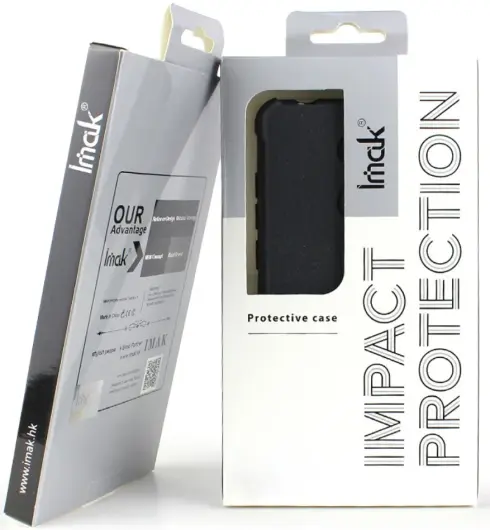 Imak Asus ROG Phone 8 / 8 Pro Hoesje Schokbestendig TPU Zwart afbeelding 5