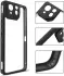 Asus ROG Phone 8 / 8 Pro Hoesje Schokbestendig Transparant Zwart afbeelding 3