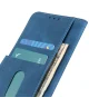 KHAZNEH Motorola Edge 50 Ultra Hoesje Retro Wallet Book Case Blauw