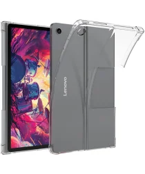 Lenovo Tab Plus Hoes Schokbestendige TPU Back Cover Transparant